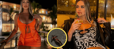 Jossmery Toledo Jossmery Toledo celebra su cumpleaños en playas de Ica, luciendo un bikini Barbie