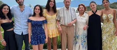 Mario Vargas Llosa junto a Patricia Llosa y sus nietos. Los 6 nietos de Mario Vargas Llosa brillan por sí solos: dónde estudiaron y en qué trabajan hoy