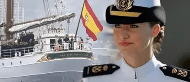 La Princesa Leonor llega al puerto peruano del Callao: significado detras del look La Princesa Leonor llega al Callao en clave navy chic y moño digno de pasarela