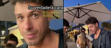 Hugo García violento Filtran video de Hugo García atacando a un joven de forma violenta