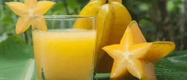 Carambola. ¡Refrescante y poderoso! Así se prepara el jugo de carambola que revitaliza tu cuerpo