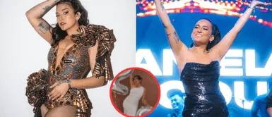 Daniela Darcourt celebra sus 29 años Daniela Darcourt celebra sus 29 años con un look blanco chic y asimétrico