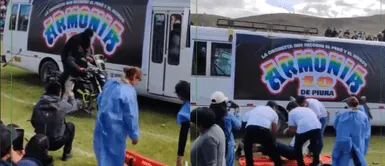 Parodia del asesinato de Paúl Flores. Indignación en Junín: recrean asesinato de Paul Flores en desfile y desatan ola de críticas