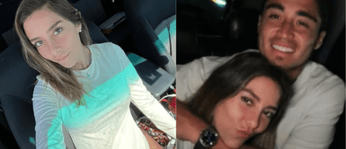 Rodrigo Cuba: Pierine Gruslin Rodrigo Cuba: Pierine Gruslin impone estilo con vestido negro de escote osado