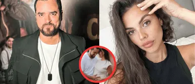 Franco Cabrera y su pareja celebran su baby shower Franco Cabrera y su pareja celebran su baby shower con glamour en tonos nude