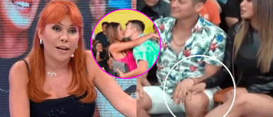 Magaly Medina sobre Xiomy y Luigui Carbajal Magaly Medina saca a la luz reveladoras imágenes entre Xiomy Kanashiro y Luigui Carbajal: “Se apachurran bien”