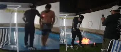 Streamer juega con fuego. Streamer juega con fuego EN VIVO y termina siendo duramente criticado por su temeraria acción