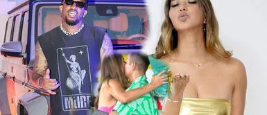 Jefferson Farfán y Xiomy Kanashiro pasan momentos juntos tras piquito con Luigi Carbajal. Jefferson Farfán se muestra más enamorada que nunca de Xiomy Kanashiro