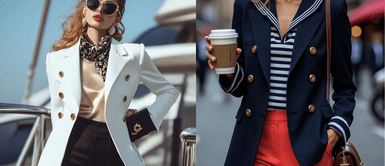 Tendencia ‘navy’ en 2025 Así se lleva la chaqueta ‘navy’ en 2025: elegante, versátil y super favorecedora