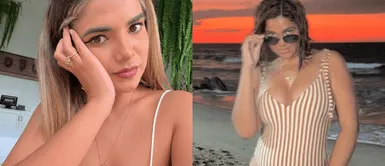 Susana Alvarado Susana Alvarado envía indirecta al amor mientras derrocha estilo con estampado a rayas