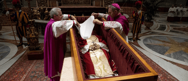 Féretro del Papá Francisco. Así es la tumba que guardará el legado eterno del papa Francisco: simple, pero llena de significado