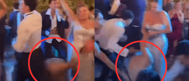 Hermana de Said Palao sufre aparatosa caída en plena boda y preocupa a todos. Hermana de Said Palao sufre aparatosa caída en plena boda y preocupa a todos