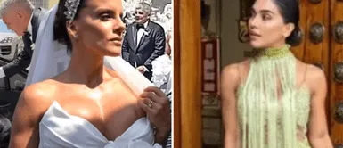 La empresaria conmueve con este gesto hacia su amiga. Alejandra Baigorria sorprende a Vania Bludau con un bouquet en su boda: Esta es la razón