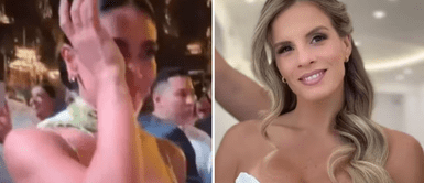 La modelo se emociona por esta acción de su mejor amiga en su boda. Vania Bludau no puede contener las lágrimas en la boda de Alejandra Baigorria por esta razón