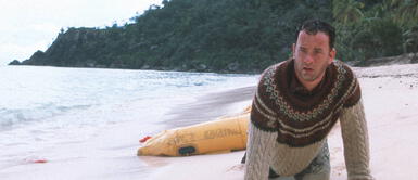 Tom Hanks dio vida a Chuck Noland, un analista de sistemas de FedEx en el "Náufrago" Netflix tiene la película que llevó a Tom Hanks al borde la muerte: su sacrificio lo nominó al Oscar