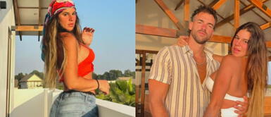 Juan Ichazo, pareja de Macarena Vélez Juan Ichazo, pareja de Macarena Vélez, debuta como modelo con terno al estilo de Said Palao