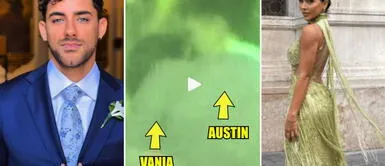 Austin Palao y Vania Bludau son captados en un romántico beso en boda de Alejandra Baigorria y Said Palao ¡Ampay! Vania Bludau y Austin Palao son visto en apasionado beso en boda de Alejandra Baigorria y Said Palao