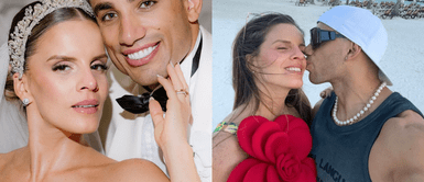 Alejandra Baigorria y Said Palao Alejandra Baigorria y Said Palao sorprenden con look sporty chic en su luna de miel