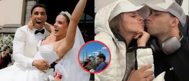 Alejandra y Said Palao de luna de miel en Turquía Alejandra y Said Palao conquistan Turquía con un look total denim en su luna de miel