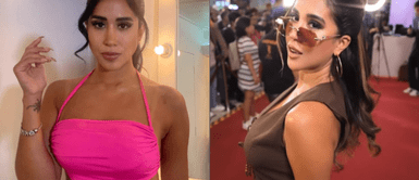 Melissa Paredes Melissa Paredes marca su participación en "El Gran Chef Extremo" con vestido Barbie