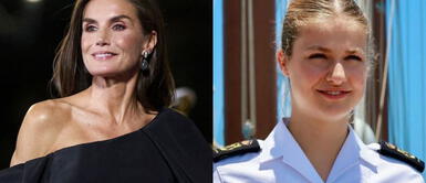Reina Letizia y Princesa Leonor en Panamá Letizia causa sensación en Panamá con escote cruzado y Leonor con look oficial
