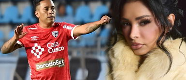 Pamela Franco hizo de las suyas. Pamela Franco y su polémico gesto tras victoria de Cueva: “¿Así celebra el éxito?”
