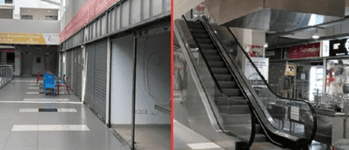 Tiene 8 pisos, cine, patio de comidas y zona de juegos: el centro comercial más vacío de Lima que nadie visita Tiene 8 pisos, cine, patio de comidas y zona de juegos: el centro comercial más vacío de Lima que nadie visita