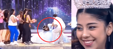 Zully se puso vestido de quinceañera, perdió el equilibrio y sufrió aparatosa caída. Zully se puso vestido de quinceañera, perdió el equilibrio y sufrió aparatosa caída