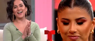 Daniela Darcourt es recibida como la "salsera número 1 del Perú" Daniela Darcourt es presentada en Telemundo como "La salsera número 1 del Perú y Sudamérica"