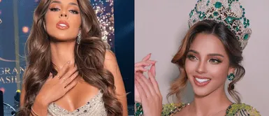 Luciana Fuster no descarta el Miss Universo Luciana Fuster saca chispa con estampado cebra y no descarta el Miss Universo
