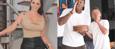 Melissa Klug y Jefferson Farfán Melissa y Jefferson Farfán celebran cumpleaños de su hijo con looks comfy