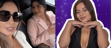 Fabiana, hija de Pamela López Fabiana, hija de Pamela López, deslumbra con total denim en su debut en podcast