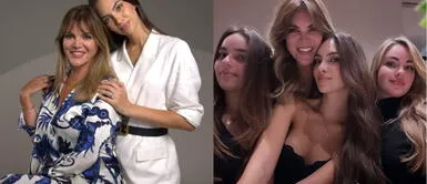 Natalie Vértiz y hermanas celebran los 60 años de su madre Natalie Vértiz y hermanas celebran los 60 años de su madre con glamour black and white