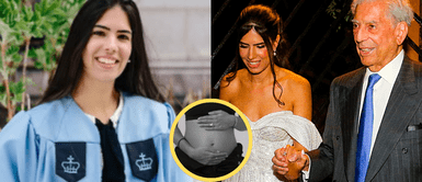 Nieta de Mario Vargas Llosa anuncia embarazo Nieta de Mario Vargas Llosa deslumbra al anunciar embarazo con fotos en románticos outfits
