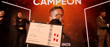 Ganador del World Class Joel Chirinos gana por tercera vez el World Class usando ingredientes amazónicos y sostenibles: Un récord histórico