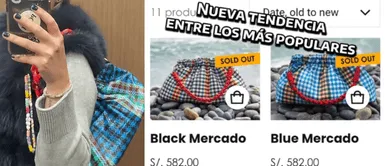 De simple bolsa de mercado a moda exclusiva que cuesta más de 500 soles Diseñadora peruana transforma bolsa de mercado en objeto de lujo por 500 soles