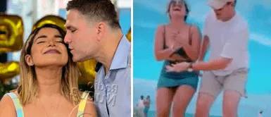 La pareja sorprende con esta aparición. ¿Viene el primer hijo? Paco Bazán y Susana Alvarado son vistos saliendo de clínica