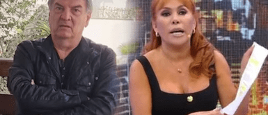 Carlos Morales contra Magaly Medina Carlos Morales evalúa demandar a Magaly Medina tras defender a Jessica Newton