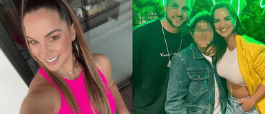 Francesca Lazo, ex pareja de Nicola Porcella Francesca Lazo, posa como sirena en la icónica playa Maya Bay con osado traje de baño