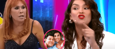 Claudia Portocarrero enfrenta a Magaly Claudia Portocarrero le reclama en vivo a Magaly tras conflicto con esposa de Dilbert Aguilar: "¿Por qué dices eso?"
