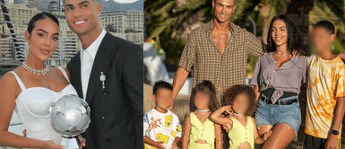 Georgina y CR7 festejan el cumpleaños de los mellizos Georgina y CR7 festejan a lo grande el cumpleaños de los mellizos llenos de glamour