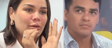 Andrea San Martín enfrenta a Juan Víctor Sánchez “Me duele romper mi promesa”: Andrea San Martín se quiebra al enfrentar al padre de su hija en vivo