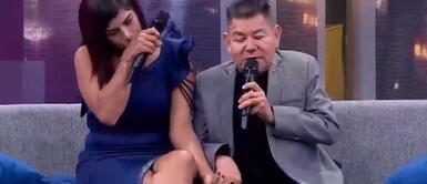 Dilbert Aguilar defiende su relación con su esposa. Dilbert Aguilar hace mea culpa sobre su matrimonio con Jhazmín Gutarra: “Ninguno de los dos ha sido una santa paloma”