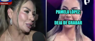 Kurt Villavicencio contó qué pasó entre la prensa y Pamela López en su fiesta de cumpleaños Pamela López tomó de más en su fiesta y echó a la prensa que invitó a su local: "Deja de grabar"