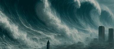 Colapso glaciar en Groenlandia genera megatsunami Colapso glaciar en Groenlandia provocó megatsunami con olas de 200 metros y un temblor global de 9 días