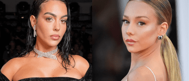 Georgina Rodríguez y Ester Expósito lideran la alfombra de Netflix Georgina Rodríguez y Ester Expósito se coronan reinas del estilo en la gala de Netflix