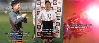 PERUANA sorprende al PAPÁ de su HIJO por el Día del Padre con policías tras incumplir PENSIÓN ALIMENTICIA ¡En plena pichanga! PERUANA sorprende al PAPÁ de su HIJO por el Día del Padre con POLICÍAS tras incumplir PENSIÓN ALIMENTICIA