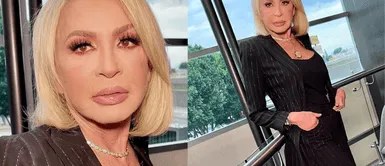 Laura Bozzo Laura Bozzo se atreve con transparencias y lunares en un poderoso total black look