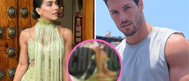 La pareja de modelos sorprenden con esta foto. Vania Bludau sorprende al aparecer abrazando a Patricio Parodi en boda de Alejandra