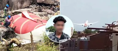 Aryan Asari fue el joven de 17 años que grabó el famoso vieo de la caída del avión de Air India Investigación de la caída del avión de Air India da IMPACTANTE GIRO gracias a video grabado por adolescente